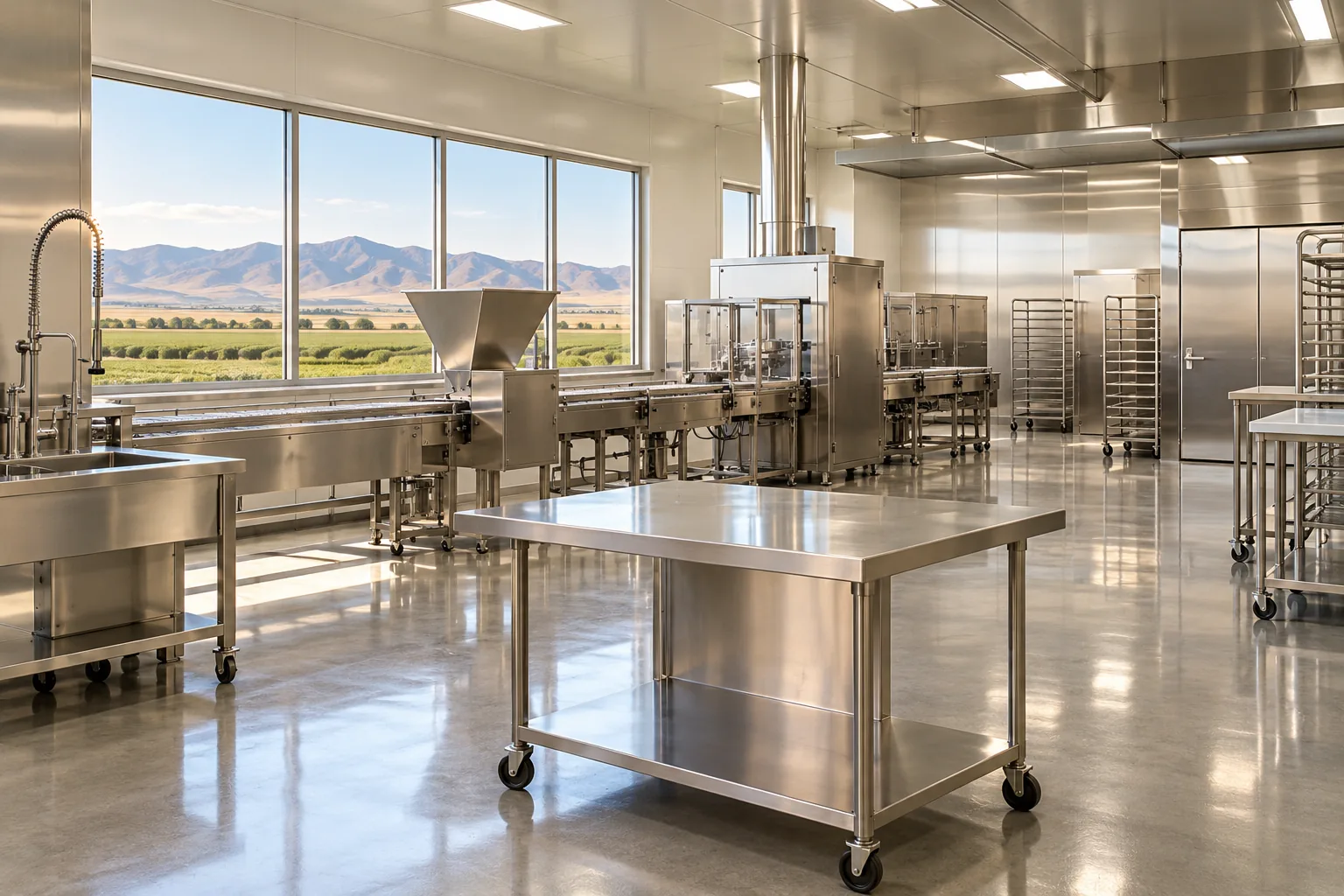 Food and beverage processing
