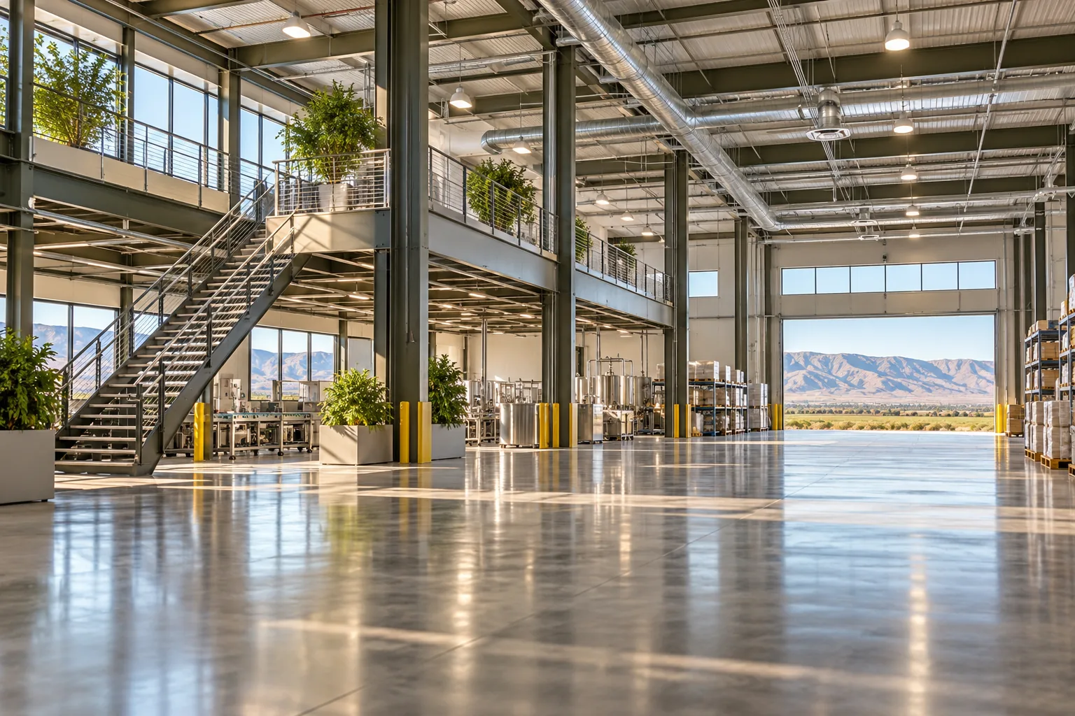 Clean industrial facility