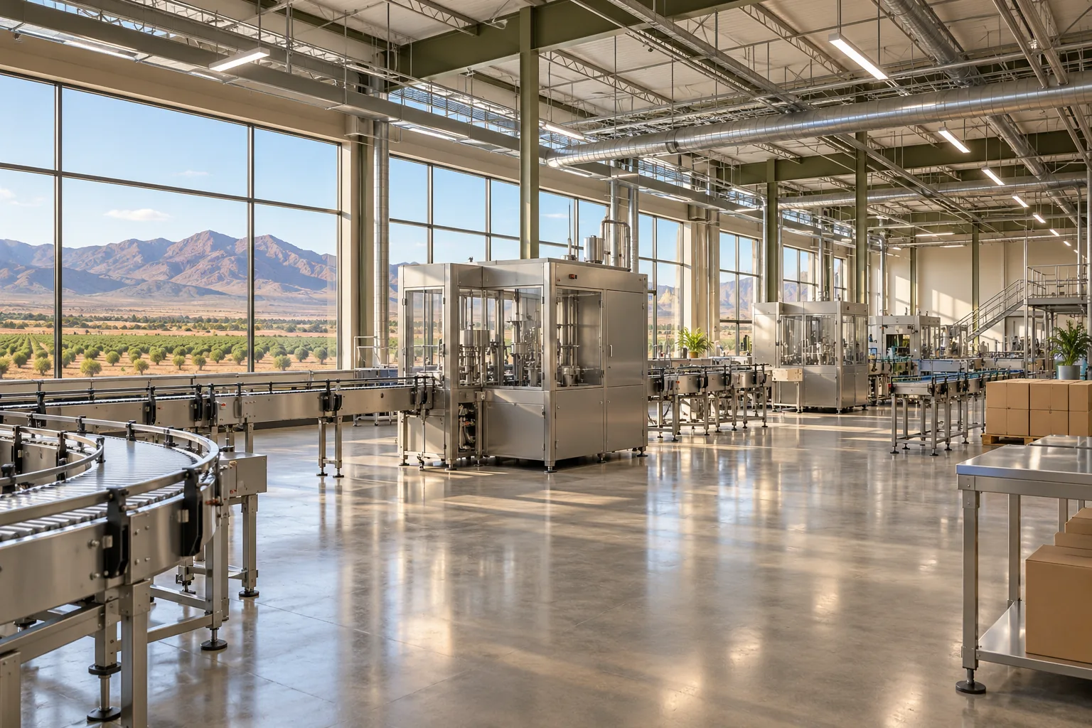 Manufacturing plants