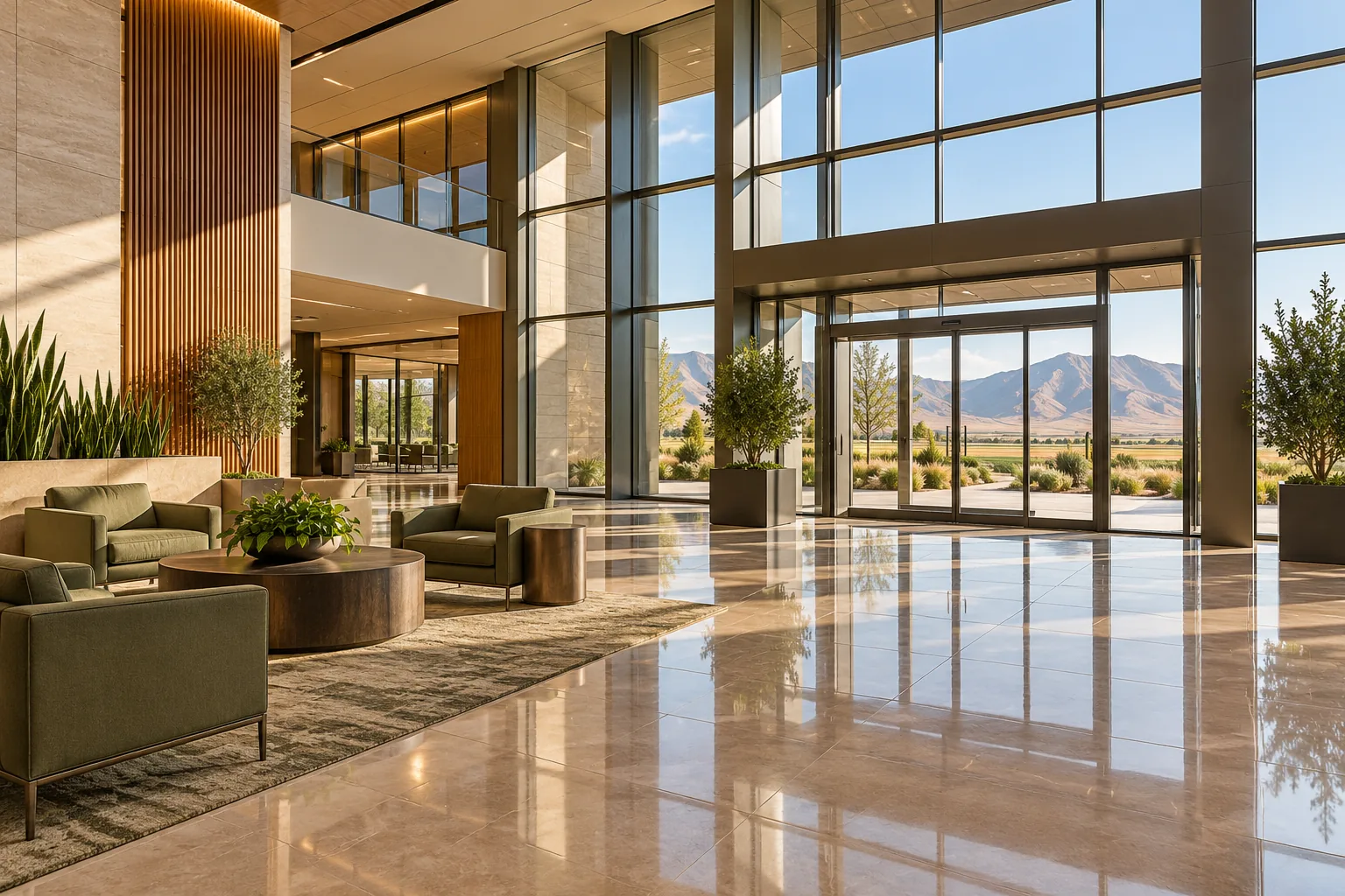 Building lobby