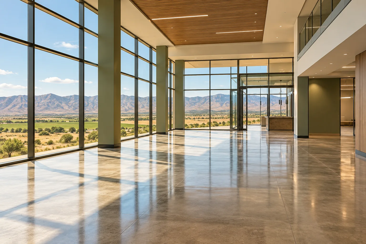 New commercial interior